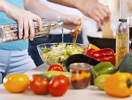 Fresh food preparation with vegetables